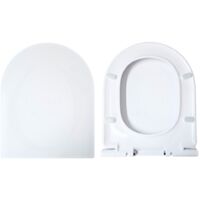 Copriwater Unica Alice Ceramica termoindurente bianco Soft Close e Sgancio Rapido