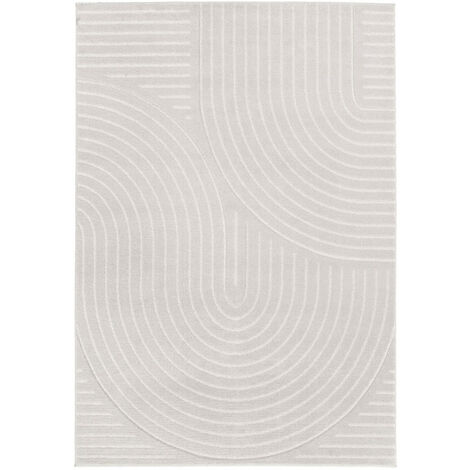 Tapis contemporain à motif géométrique - 120x170cm - NORA (1/5)