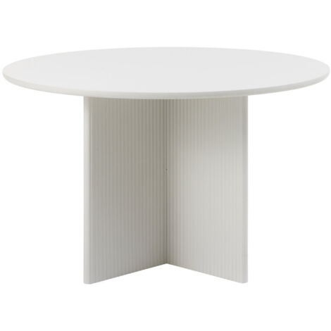 Table à manger 4 personnes ronde en bois - Grège - Jura (1/5)