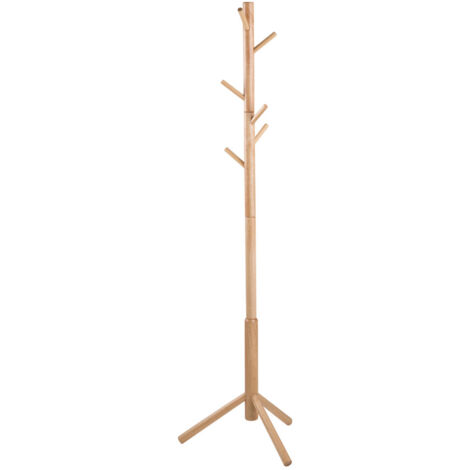 Porte-manteaux en bois H176cm - Bois clair - Hooky (1/5)