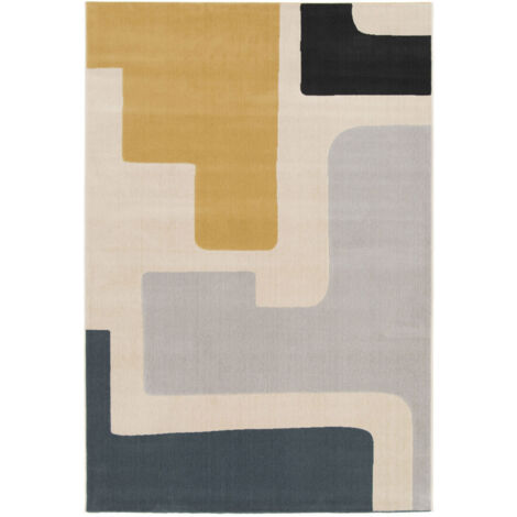 Tapis contemporain à motif géométrique - 120x170cm - Tuma (1/5)