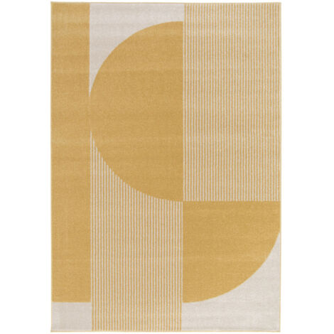 Tapis à motifs géométriques arrondis - 120x170cm - Pilo (1/5)