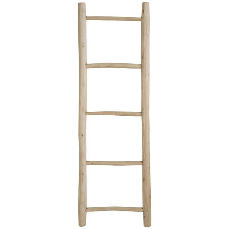 Echelle décorative en bois H150cm - Naturel - TEAK LADDER (1/5)