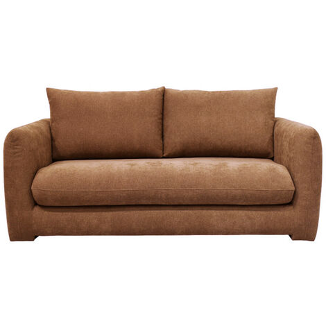 Canapé 2,5 places en tissu - Terracotta - WIAME (1/5)