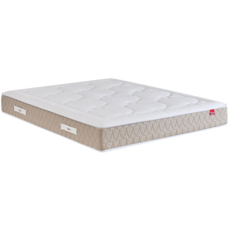 Matelas à ressorts et latex, accueil équilibré - 160x200 cm - CLÉMAÉ 2