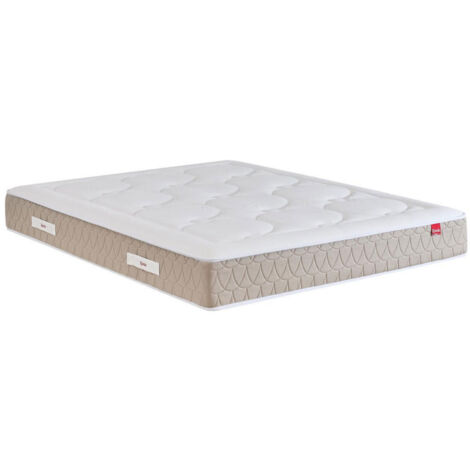 Matelas à ressorts et latex, accueil équilibré - 140x190cm - CLÉMAÉ 2