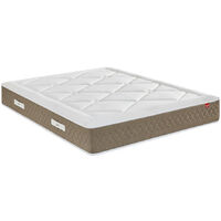 Epeda – Matelas mémoire de forme 140x190 cm – Épaisseur 28 cm – Accueil moelleux – 5 zones de confort – Fabrication française