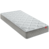 Matelas ressorts 90x190 cm – Accueil ferme – 560 ressorts ensachés – Indépendance de couchage – Hypoallergénique – Epeda