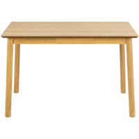 Table à manger 4 personnes en bois - Bois clair - Hem