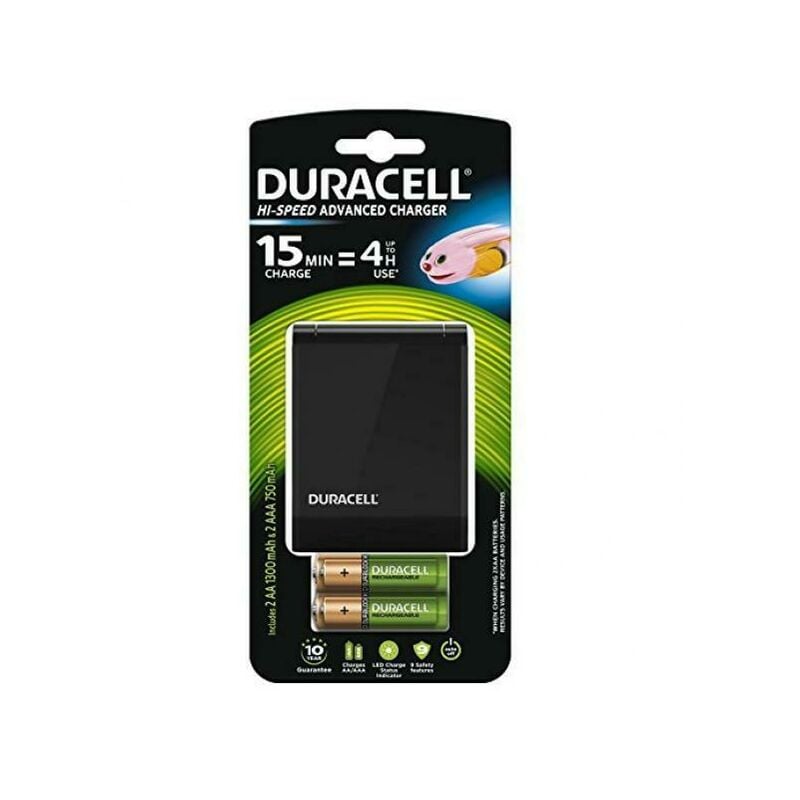 Vendita CARICABATTERIE DURACELL STARTER KIT RICARICA IN 4 ORE - PILE E  BATTERIE - TORCE E SEGNALATORI