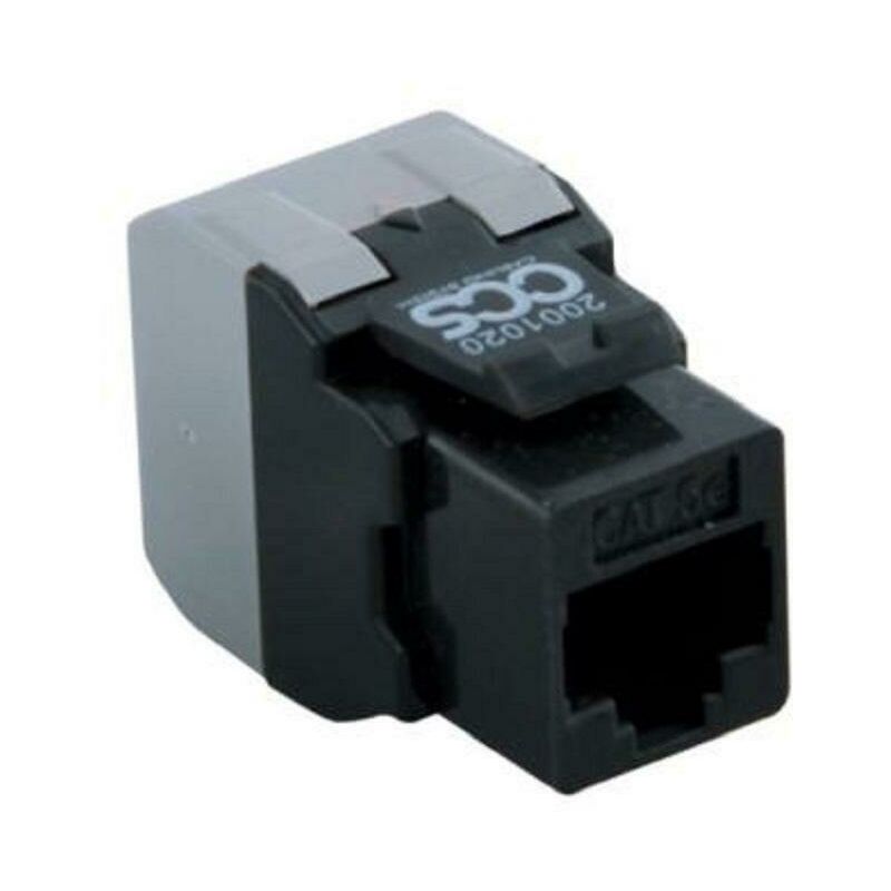 Quibix presa ccs easycrimp c5e rj45 utp nero 2001020