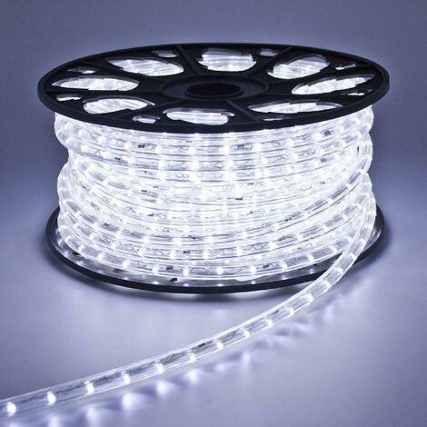 Giocoplast natale tubo luminoso led costo 1 metro tub led bianco 13mm 2 fili 15318000 (1/2)