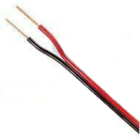 Audiopipe Cavo Per Altoparlanti 10 Gauge - 30,5 Metri, 2 Conduttori In Rame Rivestito In Alluminio, Rosso/Nero, Per Auto E Casa - 2