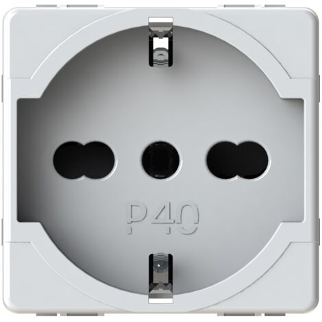 4box p40 presa 2p+t 16 a compatibile per gewiss system 4b.g20.p40