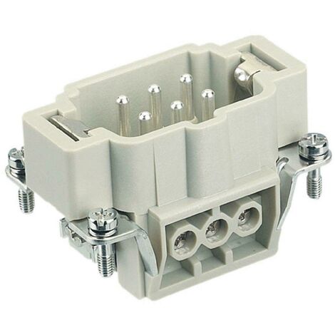 Scame inserto maschio 6 poli per connettori industriali rettangolare 933.0062601