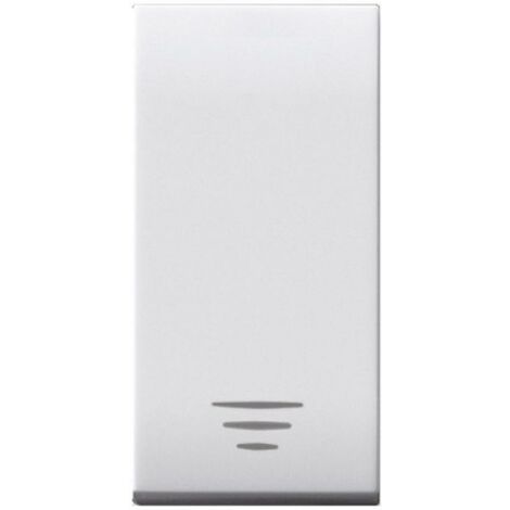Ave tasto illuminabile deviatore iot domus 1m 441tgp-w