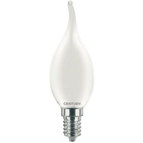 Century lampada filamento led incanto saten c. vento 4w e14 6000k