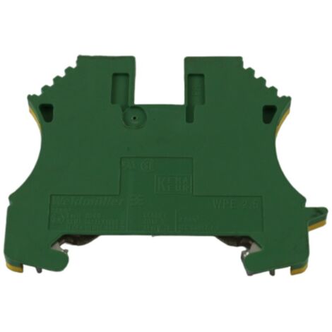 Weidmuller wpe 2,5 giallo/verde morsetto componibile w 1010000000 (1/2)