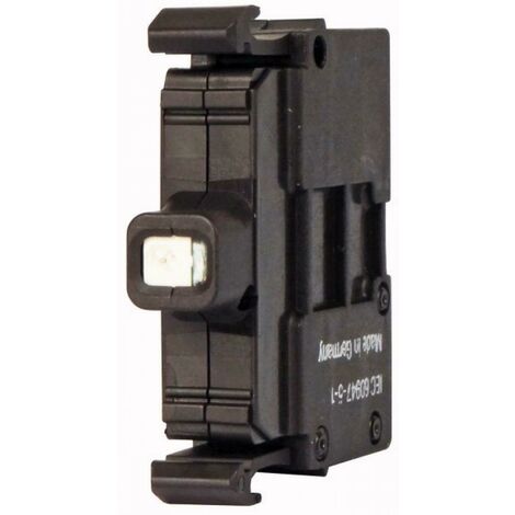 Eaton m22-led-w elemento a led a vite con fissaggio frontale 18-30v ac/dc bianco 216557 (1/3)