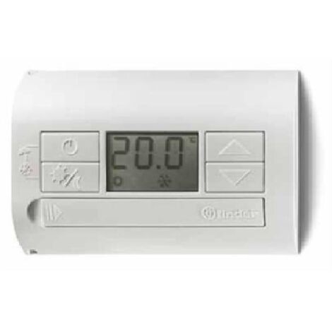 Finder termostato digitale da parete elettronico bianco basic 1co 5a ba 1t3190030000