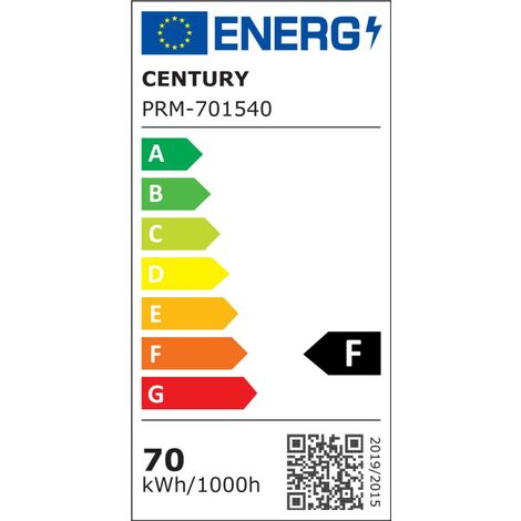Century plafoniera led prima 1530 mm 70w - connectable - 4000k