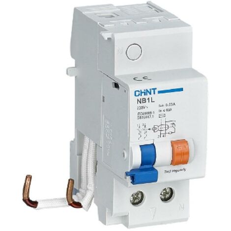 Chint nb1l-63/2p-ac300 blocco differenziale  accoppiabile  2p 50/63a 300ma tipo ac 198424