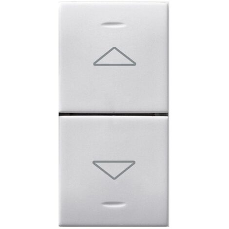 Ave due mezzi tasti commutatore iot domus 1m mod. s44 441tgc-w
