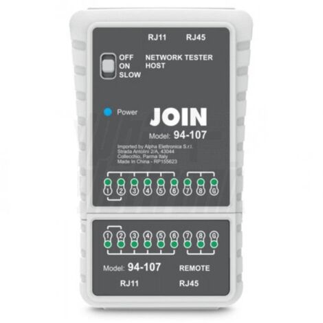 Alpha elettronica tester collegamenti cavi lan 94-107 (1/3)