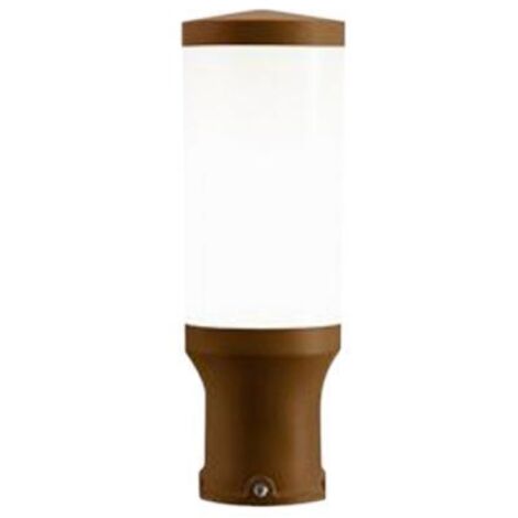 Testa palo sovil cactus attacco e27 180x60mm corten - 200/36