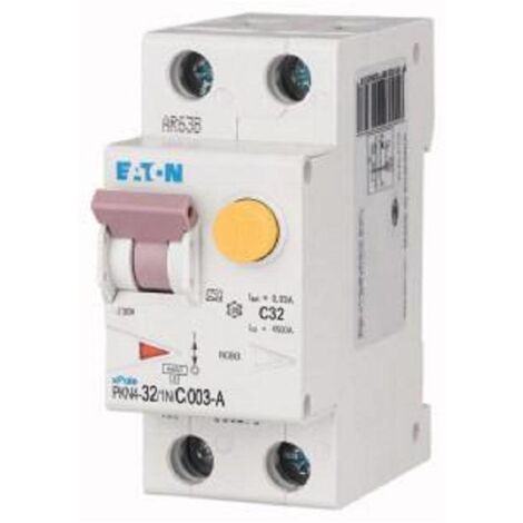 Eaton pkn4-32/1n/c/003-a interruttore magnetotermico 1n 32a c 0,03 classe a 237165