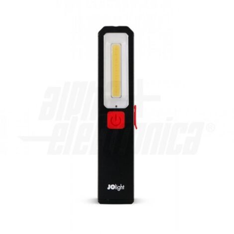 Alpha elettronica lampada a led formato slim tascabile a batteria 2,5w serie flat (1/7)