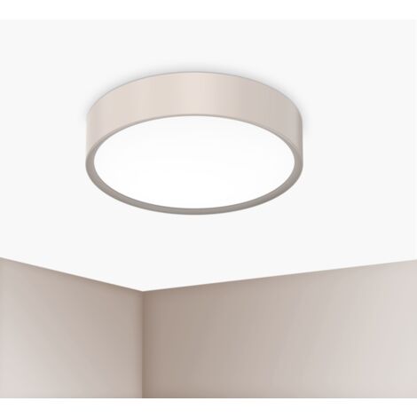 Century plafoniera blanca luxe 400mm 24w 3000k-4000k-6500k sabbia bcl-2440sa (1/3)