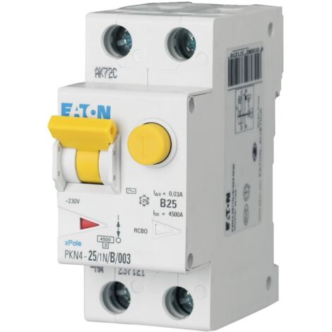 Eaton pkn4-32/1n/c/03-a  interruttore magnetotermico 1n 32a c 0,3a classe a 4500k
