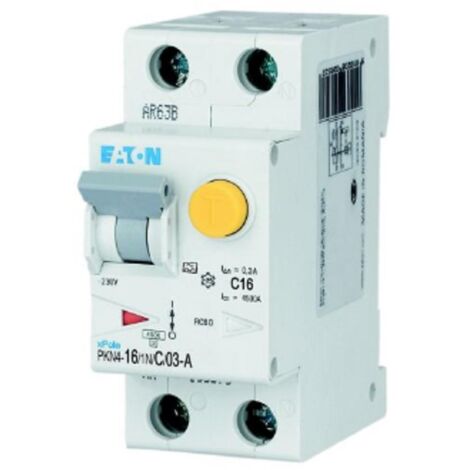 Eaton pkn4-16/1n/c/03-a magnetotermico 1n 16a c 0,3 classe a 4500k 237075
