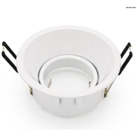 Lampo faretto incasso orientabile tondo 230v bianco dikortrbisl
