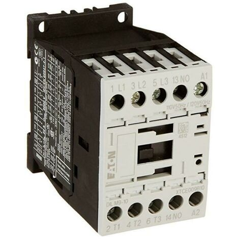 Eaton dilm9-10(110v50hz,120v60hz) contattore di potenza dilm 4kw 1 n per motori 276687