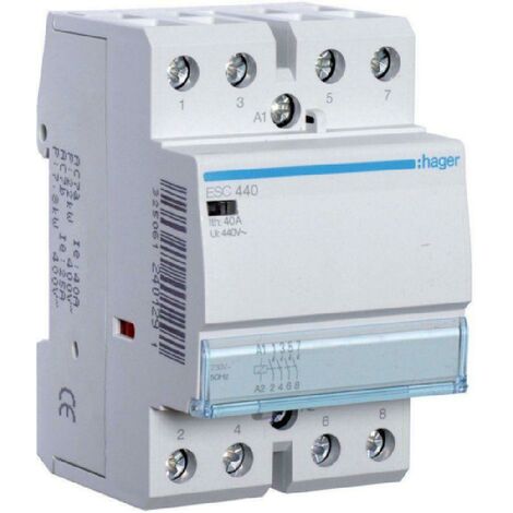 Schütz Hager 25A 4NA 24VAC ECO 2 Modul ESD425 Schütz Hager 25A 4NA 24VAC ECO 2 Modul ESD425
