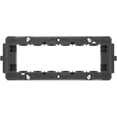 Gewiss cestello supporto per placche serie civili 6 posti top system virna gw24230