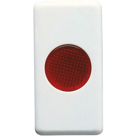 Spia Gewiss system di segnalazione di colore rosso GW20603