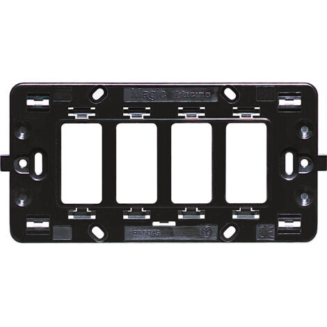 Bticino supporto 4 posti serie magic 504s (1/3)