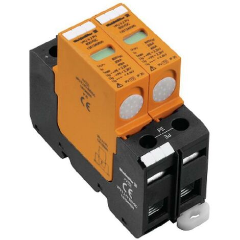 Weidmuller vpu ii 2 pv 600v dc scaricatore fotovoltaico 20ka 1351340000
