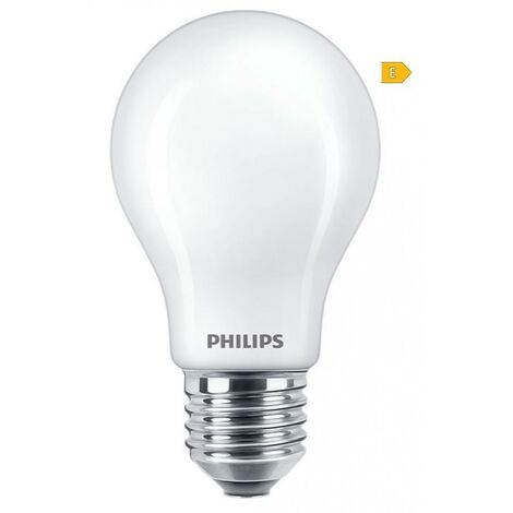 Philips lampada a goccia led corepro ledbulb7-60w e27 a60 840 fr classe di efficienza e