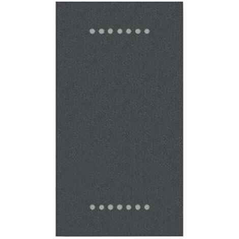 Ave copritasto tappo noir 1 modulo serie civili 45313 (1/3)