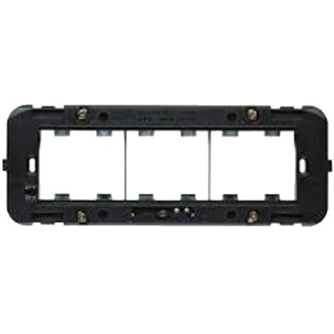 Ave supporto per serie civili 6 posti armatura placche rettangolari 45366 (1/3)