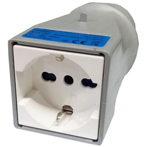 Palazzoli adattatore ic2p+t16a230v6h biv.p30-17 (1/2)