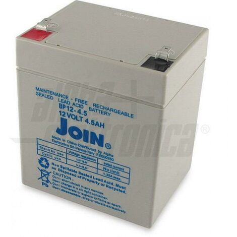 Alpha elettronica batteria piombo agm 12v 4.5ah fasto bp12-4.5