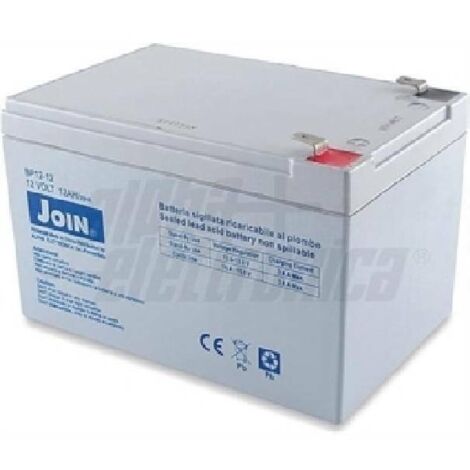Alpha elettronica batteria piombo agm 12v 12ah fis. f bp12-12