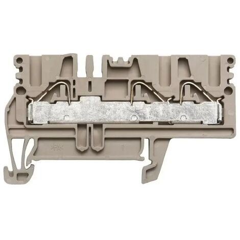 Weidmuller pdu 2.5/4 3an morsetto componibile passante sezione di dimensionamento 1896120000