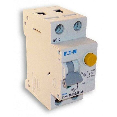 Eaton interruttore differenziale magnetotermico 16a 4500 003 2moduli