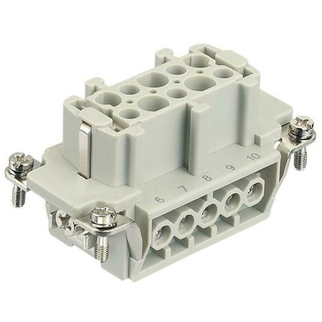 Scame inserto femmina 10 poli inserto portacontatti per connettori industriali 933.0102701